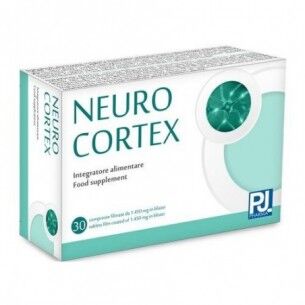 Pj Pharma Neurocortex 30 compresse filmate - Integratore per il sistema nervoso