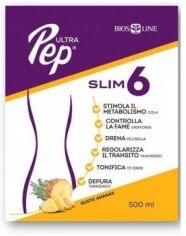 Bios Line Ultra pep slim 6 ananas 500 ml - integratore accelerante del metabolismo