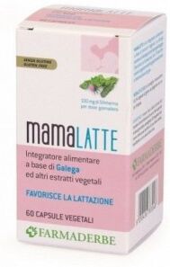 Farmaderbe Mama Latte 60 Capsule - Integratore per la lattazione