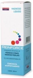 Vital Factors Reinforce Magnesio Liquido 200 ml - Integratore per stanchezza e affaticamento