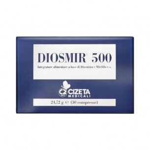 Cizeta Medicali Diosmir 500 - Integratore utile per il microcircolo 30 compresse