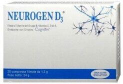 Terbiol Farmaceutici Neurogen D3 20 Compresse - Integratore di vitamine B