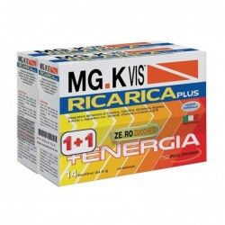 Mgk Vis Ricarica Plus 14 Bustine + 14 Bustine - Integratore per il tono e l'energia