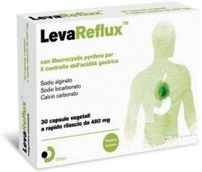 Difass International Levareflux 30 Capsule - Integratore per acidità gastrica