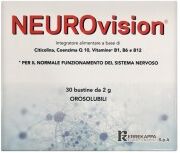 Errekappa Euroterapici Neurovision 30 bustine- integratore per il benessere del sistema nervoso