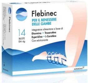 Alfasigma Linea Circolazione e Microcircolo Flebinec 14 Bustine