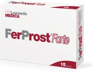 Leonardo Medica Linea Benessere delle Prostata FerProst Forte 15 Capsule