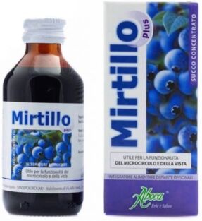 Aboca Naturaterapia Linea Vista e Microcircolo Mirtillo Plus Concentrato 100 ml