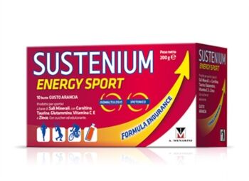 Menarini Linea Sport Sustenium Energy Sport Integratore 10 Bustine