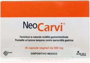 Aurora Biofarma Auro Biofarma Linea Benessere Gastrointestinale Neocarvi 36 Capsule