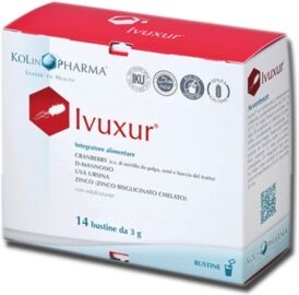 Kolinpharma Linea Benessere delle vie Urinarie Ivuxur Integratore 14 Bustine