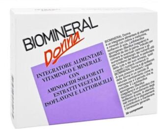 Biomineral Linea Menopausa Donna Integratore Vitaminico Minerale 30 Compresse