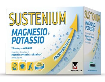 Menarini Linea Sali Minerali Sustenium Magnesio Potassio Integratore 28 Buste