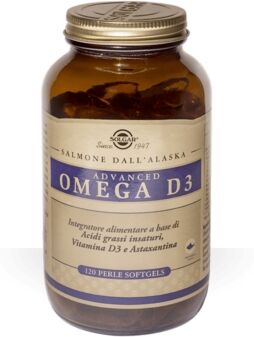 Solgar Linea Cuore Sano Advanced Omega D3 120 Perle Softgels