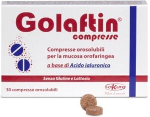 Sakura Linea Gola Sana Golaftin Integratore 30 Compresse Orosolubili