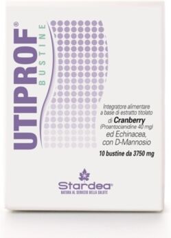 Stardea Linea Benessere delle Vie Urinarie Integratori Utiprof 10 Bustine.