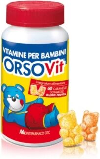 Montefarmaco Linea Bimbo Vitamine e Minerali Orsovit 60 pezzi