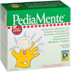 Pediatrica Linea Vitamine e Minerali Pediamente 15 Flaconcini 10 ml