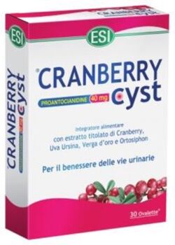 Esi Linea Benessere Urinario Cranberry Cyst Integratore 30 Ovalette