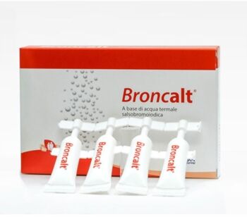 Aurora Biofarma Linea Benessere vie respiratorie Broncalt Strip 10 Flaconcini