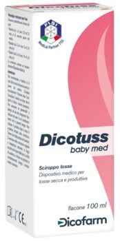 Dicofarm Linea Benessere sistema immunitario Dicotuss Baby med Flacone 100 ml