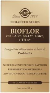 Solgar Linea Benessere dell'intestino Bioflor Integratore 60 capsule vegetali