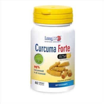 Longlife Linea Antiossidante Curcuma Forte Integratore 60 Capsule