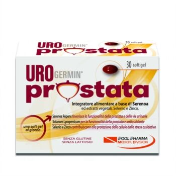 Pool Pharma Linea benessere dell'uomo Urogermin Prostata 30 capsule