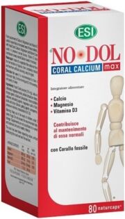 No Dol Linea Benessere delle Ossa Coral Calcium Max Integratore 80 Caps