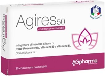 Ag Pharma Linea Menopausa Agires 50 Integratore 30 Compresse orosolubili