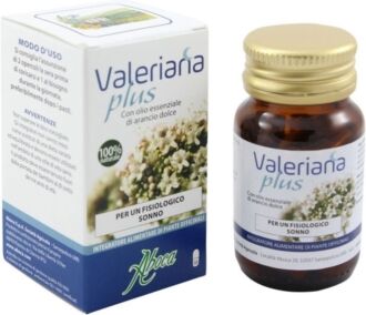 Aboca Linea Sonno e Serenità Valeriana Plus Integratore Flacone 30 Opercoli