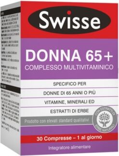 Swisse LineaVitamine e Mineali Donna 65+ Multivitaminico 30 Compresse