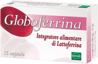 Sofar Linea benessere dell'intestino Globoferrina Integratore 15 capsule