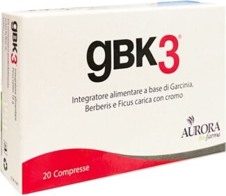 Aurora Biofarma Auro Biofarma Linea Controllo del Colesterolo gBK3 Integratore 20 Compresse