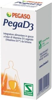 Schwabe Pharma PegaD3 Integratore di Vitamina D3 gocce 20 ml