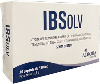 Aurora Biofarma Auro Biofarma Linea Intestino Sano IBSolv Integratore 30 Capsule