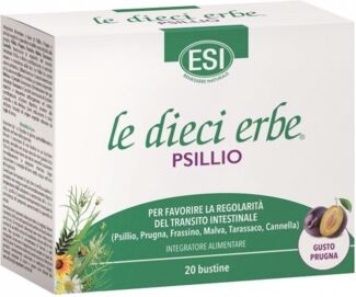 Esi Linea Benessere Intestinale Le Dieci Erbe Psillio integratore 20 bustine