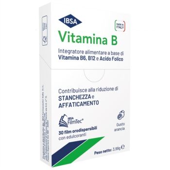 IBSA Farmaceutici Linea Vitamine e Minerali Vitamina B 30 Film Orodispersibili