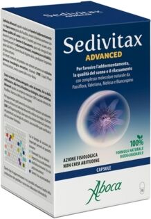 Aboca Naturaterapia Linea Sonno e Serenità Sedivitax Advanced 70 Capsule