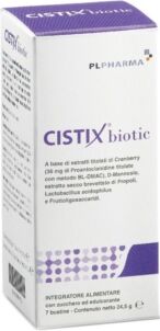 PL Pharma Linea Benessere delle vie Urinarie Cistix Biotic 7 Bustine