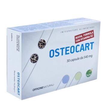 Officine Naturali Linea Benessere delle Ossa Osteocart Integratore 30 Capsule