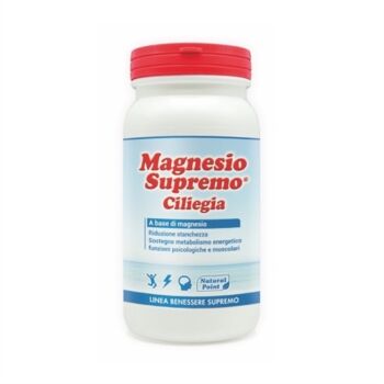Natural Point Linea Benessere Magnesio Supremo Polvere Ciliegia 150 g