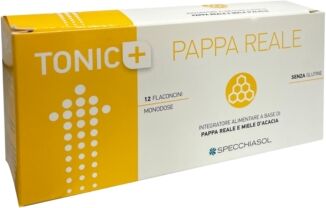 Specchiasol Linea Benessere ed Energia Tonic + Pappa reale 12 Flaconcini da 10 g