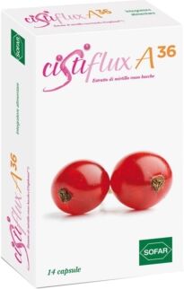 Sofar Linea Benessere dell'apparato urinario Cistiflux A 36 Integratore 14 Caps.