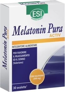 Esi Linea Sonno e Relax Melatonin Pura Activ Integratore 30 ovalette