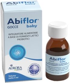 Aurora Biofarma Linea Pediatrica Abiflor Gocce Baby Integratore 5 ml