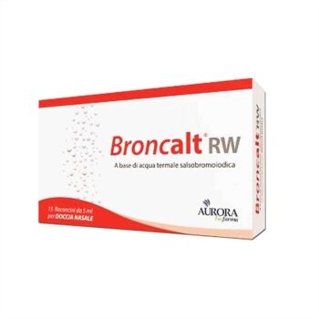 Aurora Biofarma Linea Benessere vie respiratorie Broncalt RW Strip 15 Flaconcini