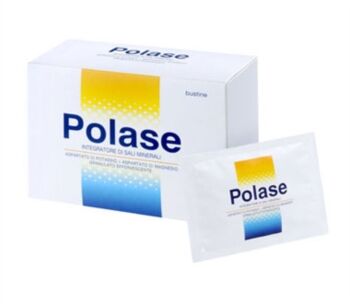 Polase Linea Sali Minerali Integratore Alimentare Granulato 12 Buste Limone