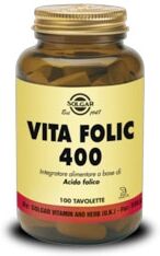 Solgar Vita Folic Integratore 100 Tavolette