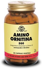 Solgar Amino Ornitina Integratore 50 Capsule